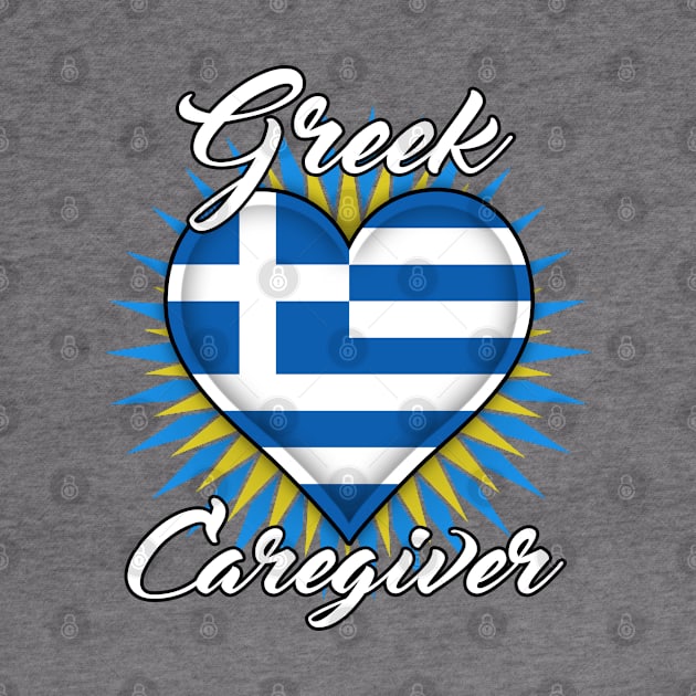 Greek Caregiver (white font) by WCN Store